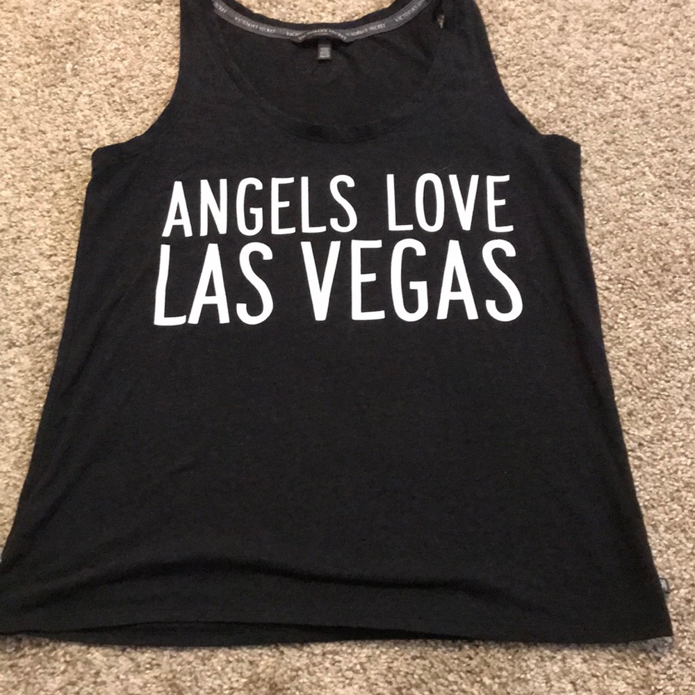 black victoria’s secret tank top